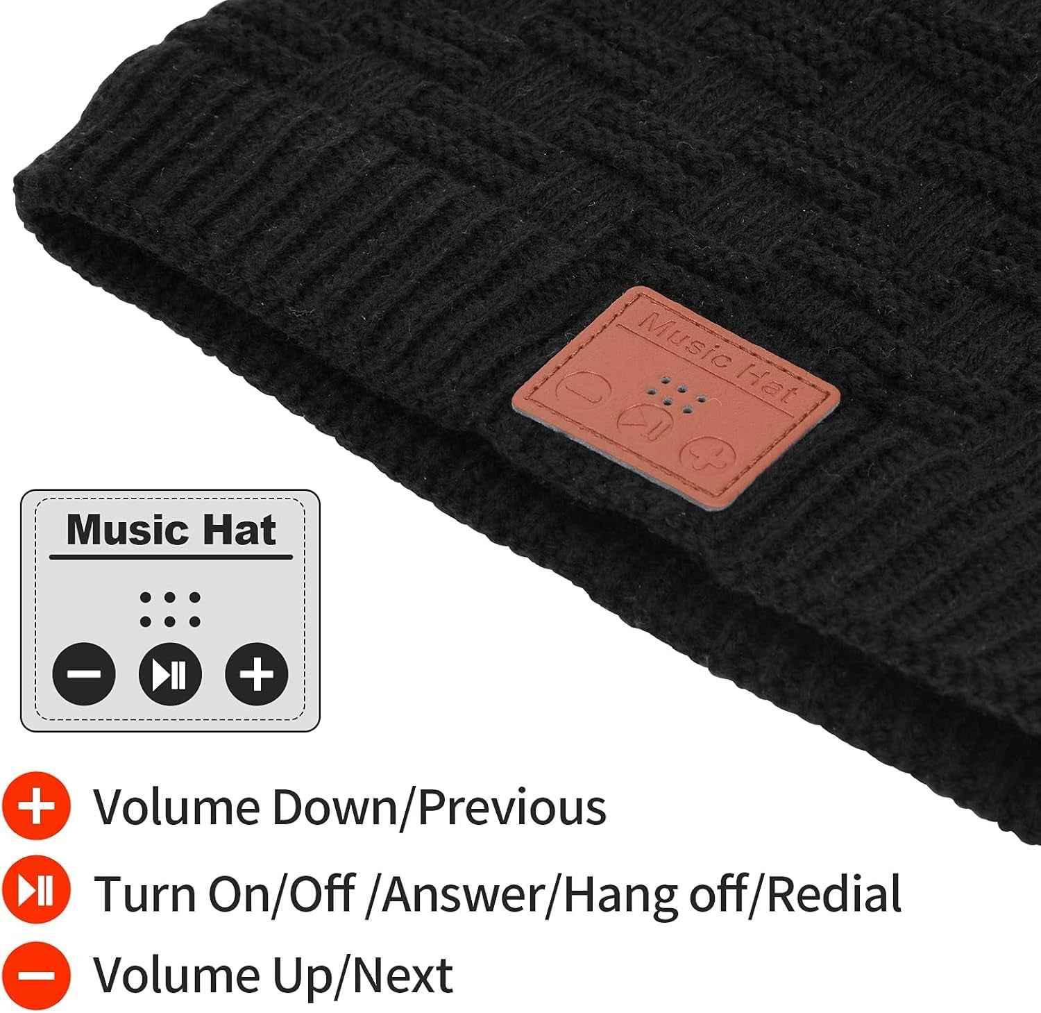 Wireless Beanie Music Hat - BINZAAR