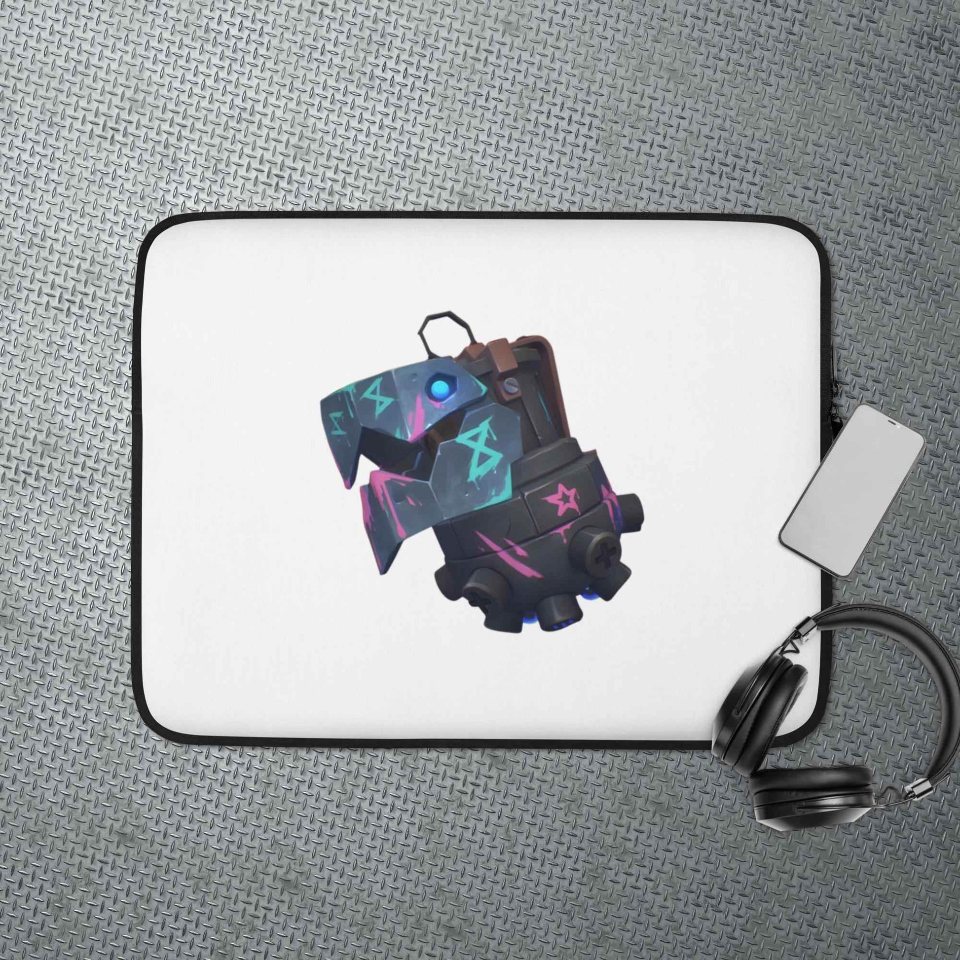 Jinx Bomb Laptop Sleeve - Stylish Protection for Your Device - BINZAAR