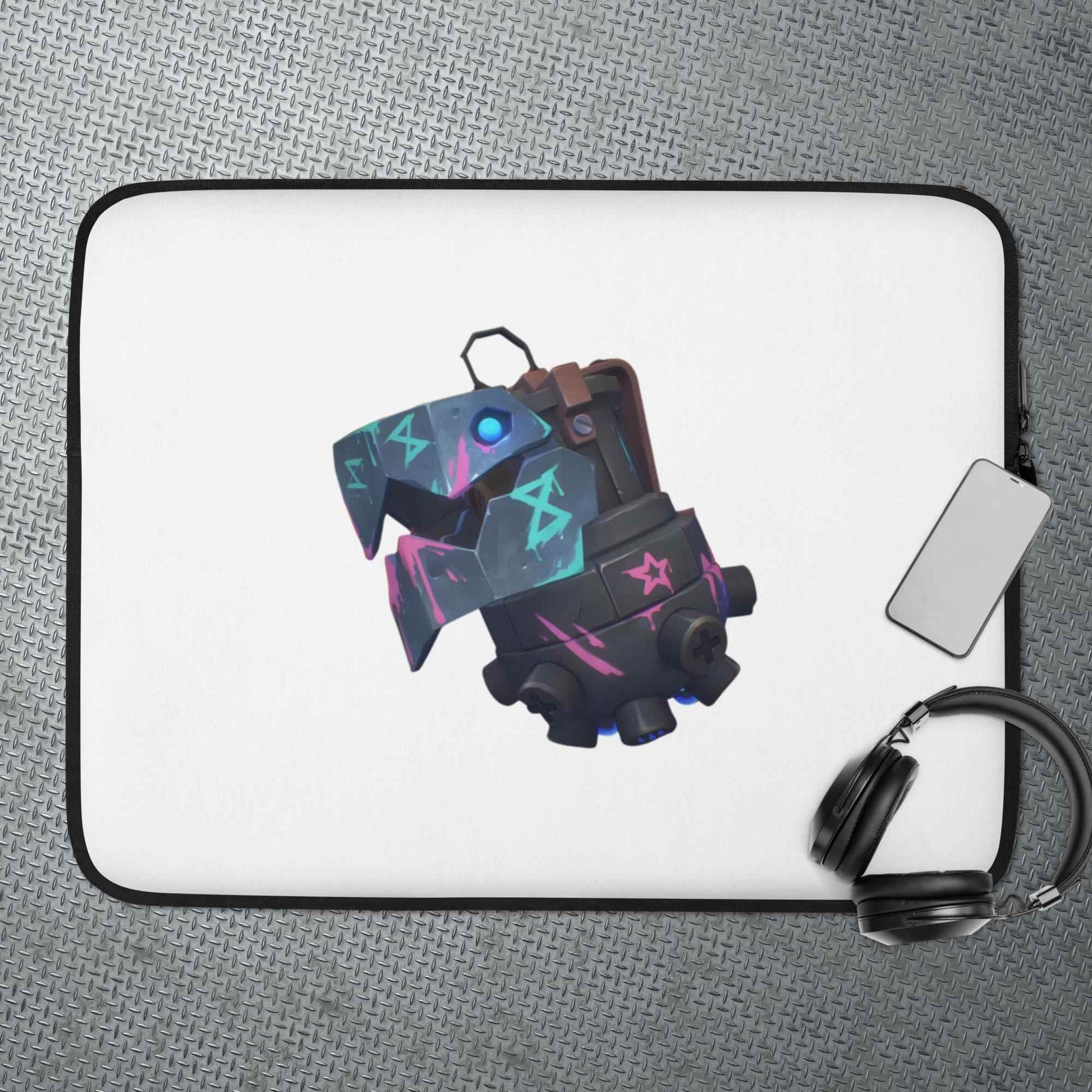 Jinx Bomb Laptop Sleeve - Stylish Protection for Your Device - BINZAAR