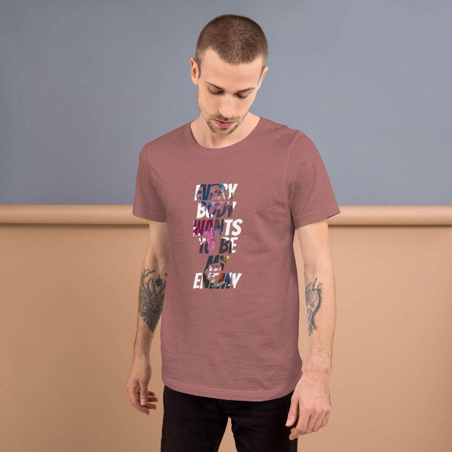 Arcane Style T-Shirt for Fans of Arcane Enemy Design - BINZAAR
