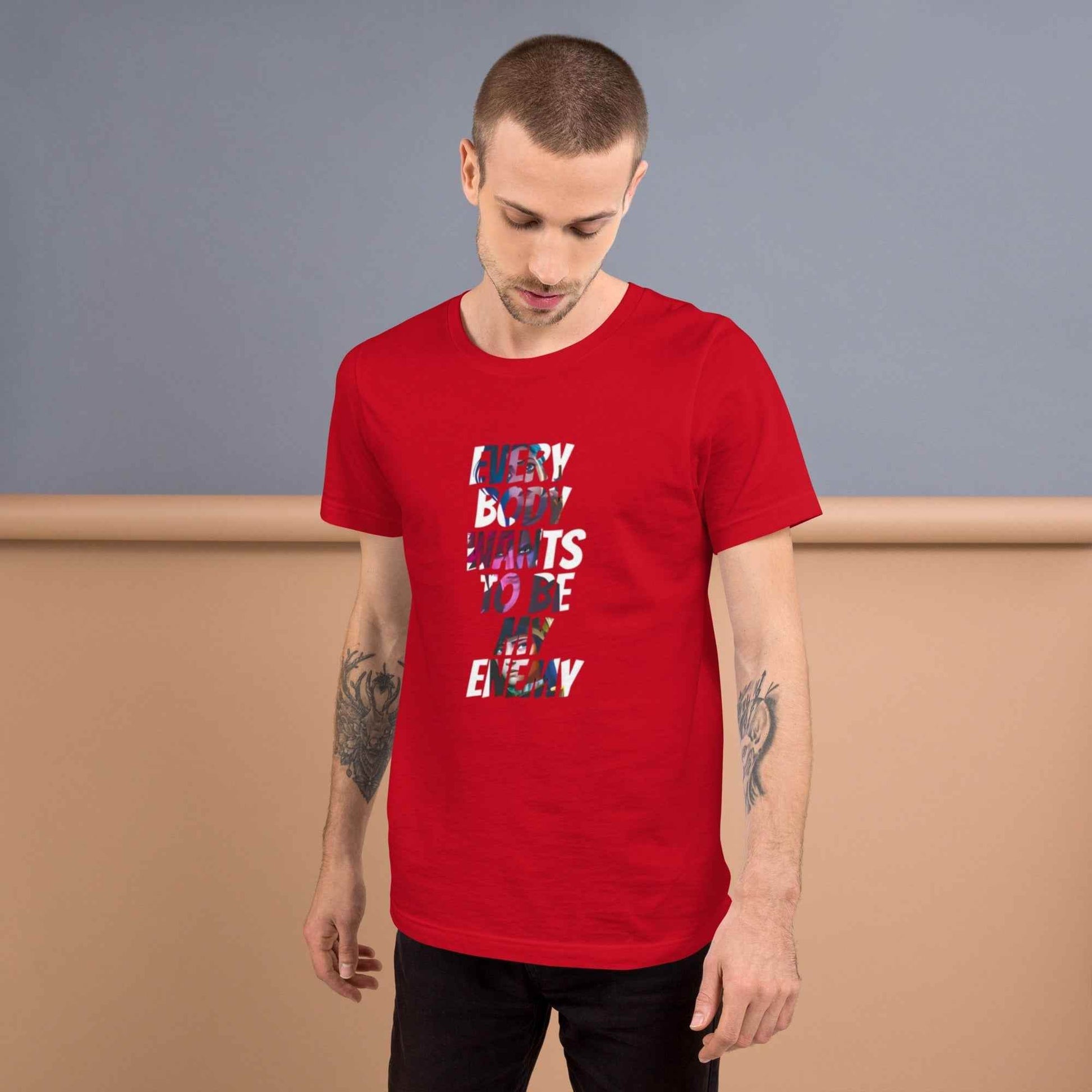 Arcane Style T-Shirt for Fans of Arcane Enemy Design - BINZAAR